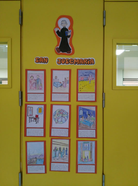 Las familias de Infantil conocen la vida de los santos